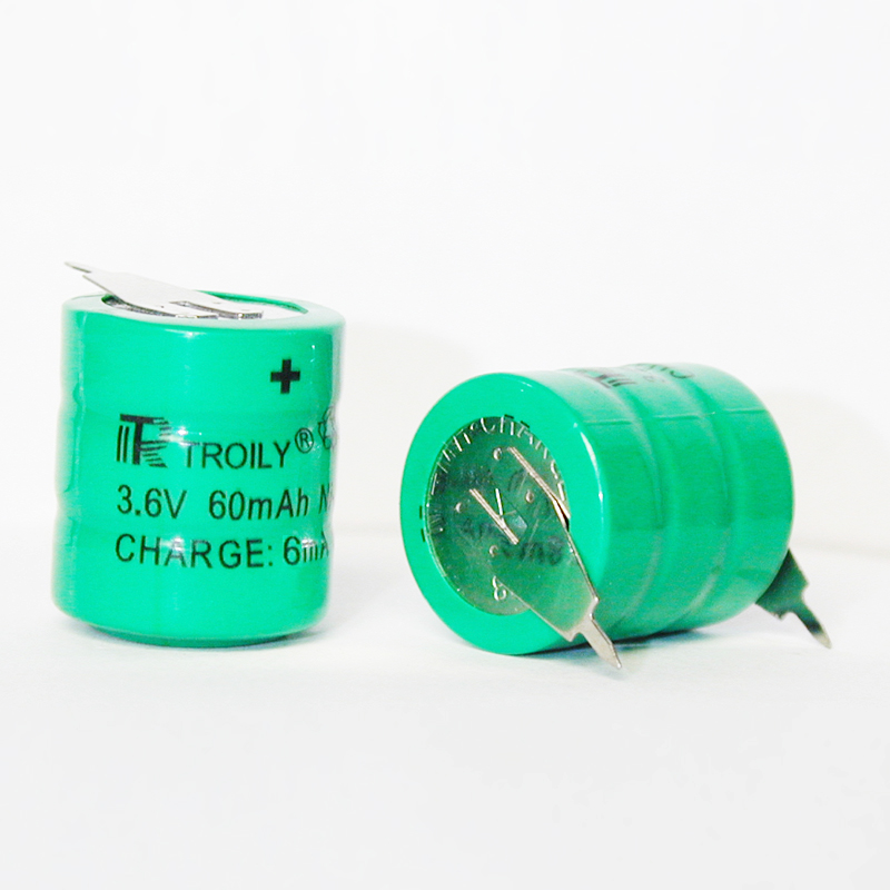 Ni-MH60mAh 3.6V Battery Pack With Solder Tabs